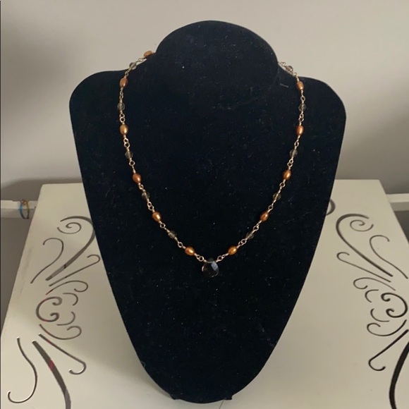 Jewelry - Beautiful gold and gem necklace